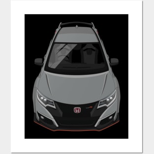 Civic Type R 10th gen 2015-2017 - Grey Posters and Art